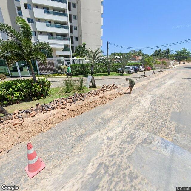 Imagem estática do "Street View" da localização