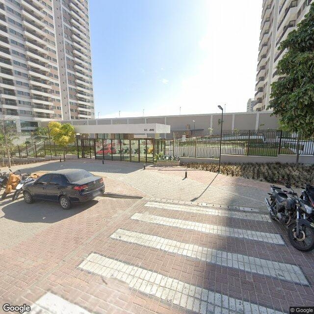 Imagem estática do "Street View" da localização