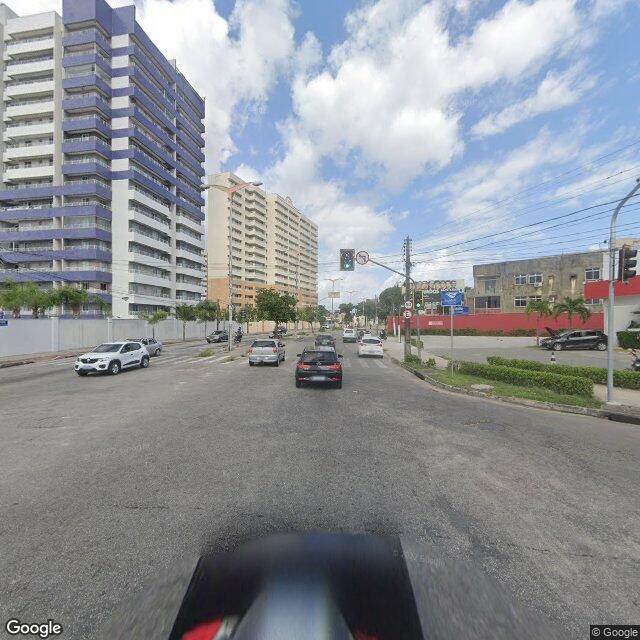 Imagem estática do "Street View" da localização