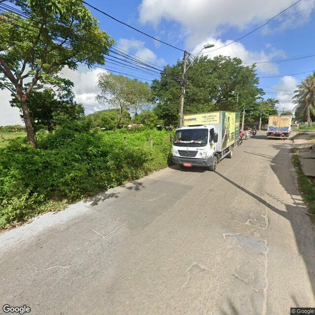 Imagem estática do "Street View" da localização