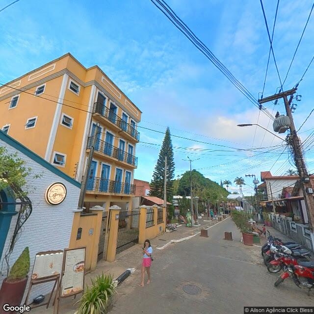 Imagem estática do "Street View" da localização