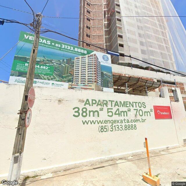 Imagem estática do "Street View" da localização