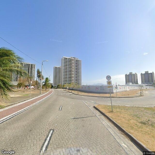 Imagem estática do "Street View" da localização