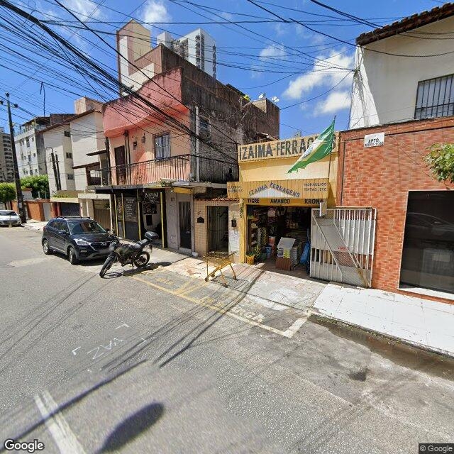 Imagem estática do "Street View" da localização