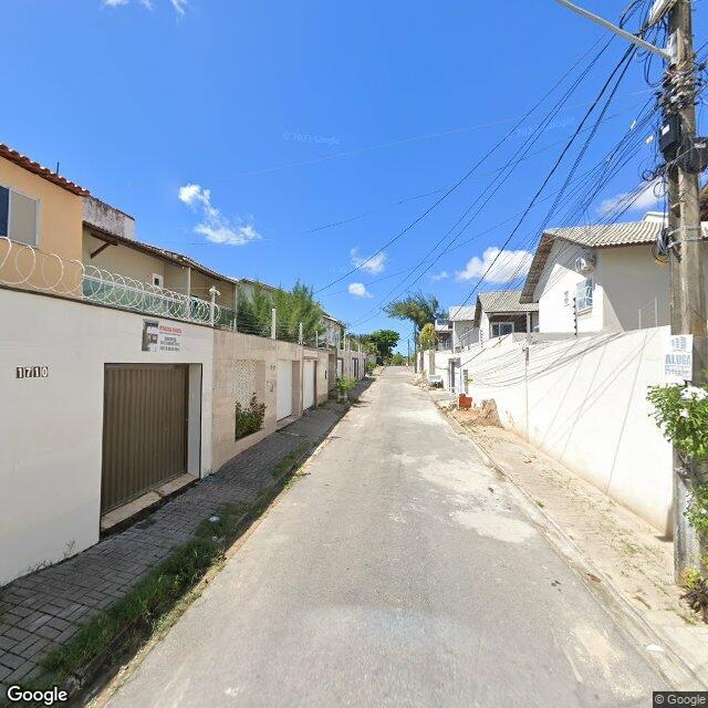 Imagem estática do "Street View" da localização