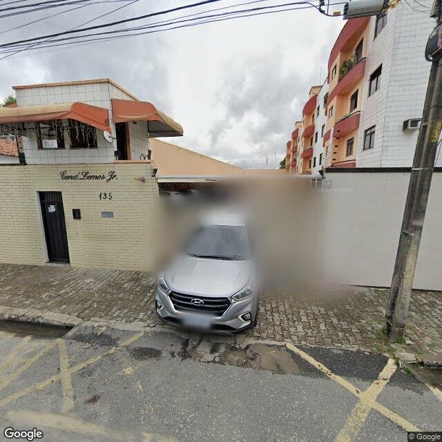 Imagem estática do "Street View" da localização