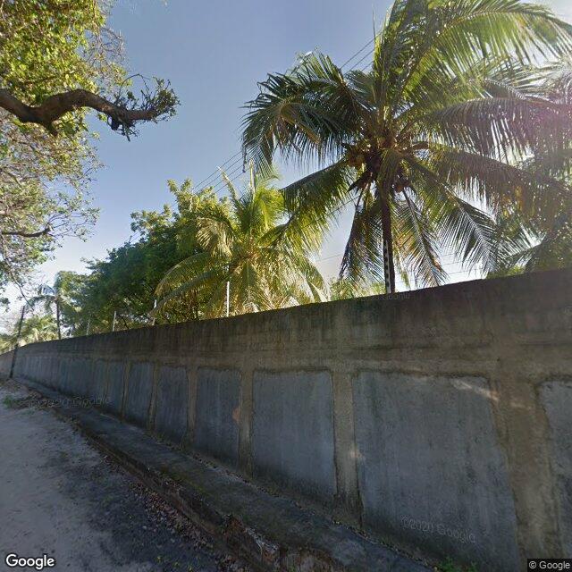 Imagem estática do "Street View" da localização