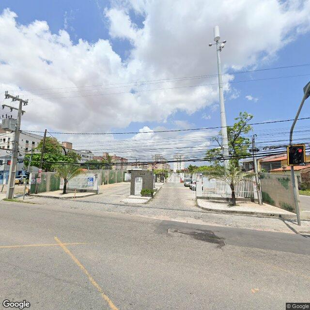 Imagem estática do "Street View" da localização