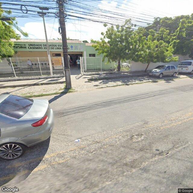 Imagem estática do "Street View" da localização