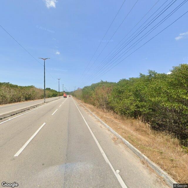 Imagem estática do "Street View" da localização