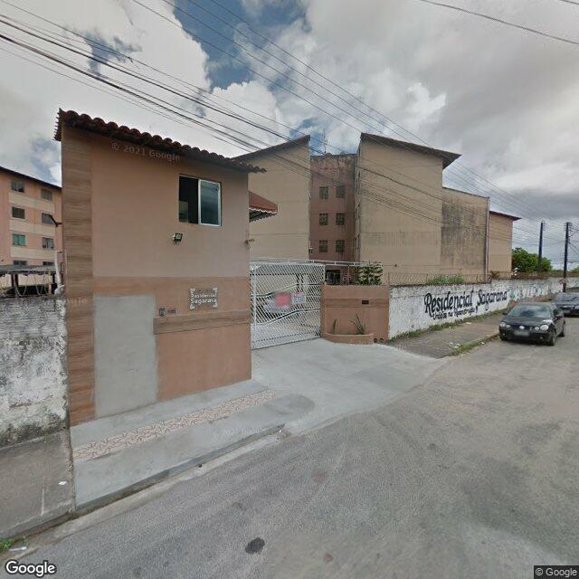 Imagem estática do "Street View" da localização