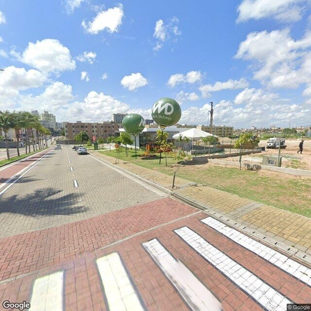 Imagem estática do "Street View" da localização