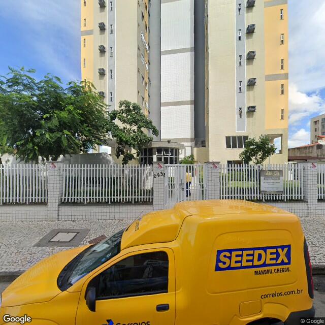 Imagem estática do "Street View" da localização
