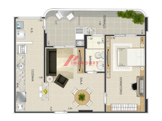 Apartamento à venda com 2 quartos, 78m² - Foto 23