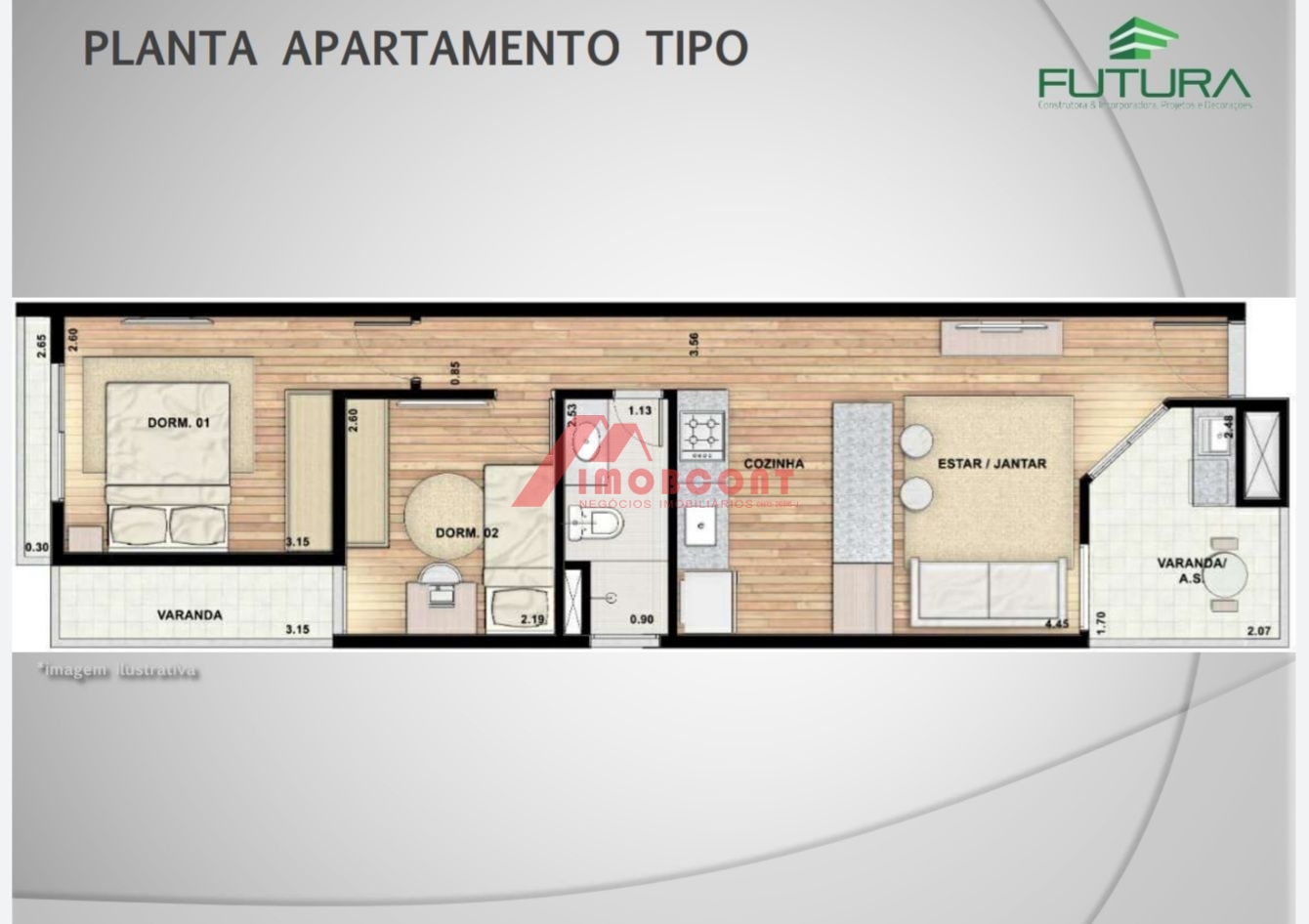 Apartamento à venda com 2 quartos, 53m² - Foto 25