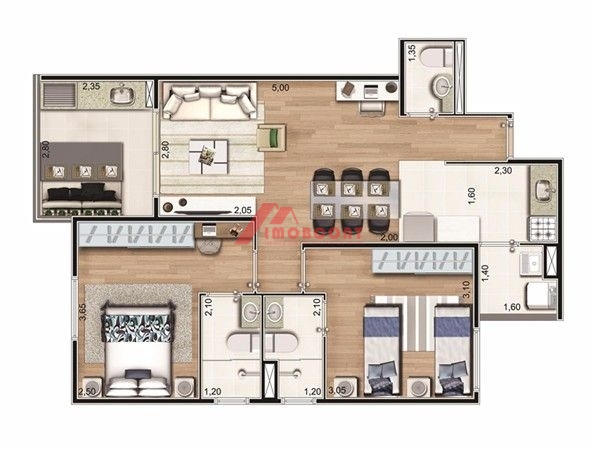 Apartamento à venda com 2 quartos, 67m² - Foto 16