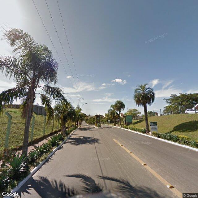 Imagem estática do "Street View" da localização