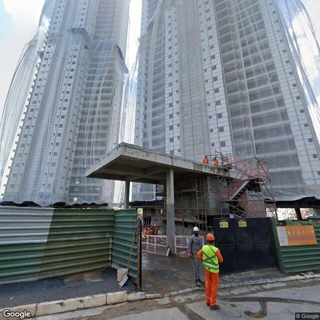 Imagem estática do "Street View" da localização