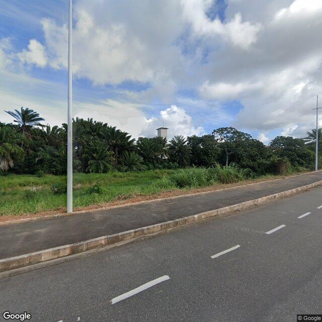 Imagem estática do "Street View" da localização