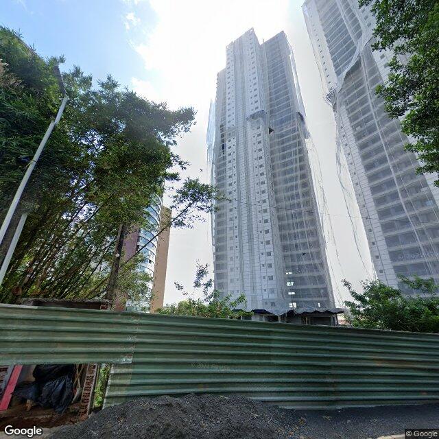 Imagem estática do "Street View" da localização