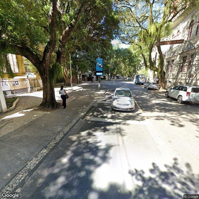 Imagem estática do "Street View" da localização