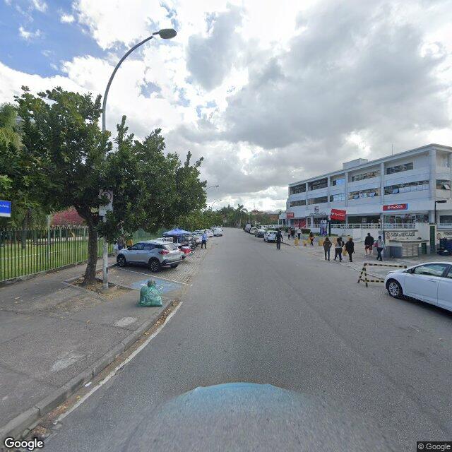 Imagem estática do "Street View" da localização