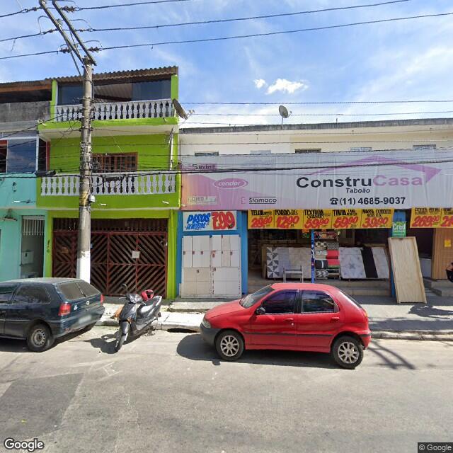 Imagem estática do "Street View" da localização