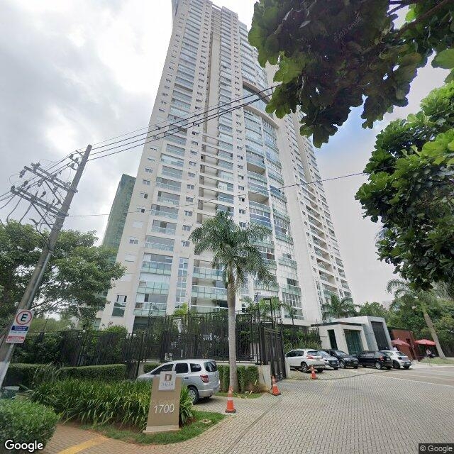 Imagem estática do "Street View" da localização