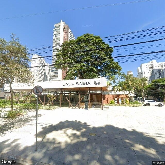 Imagem estática do "Street View" da localização