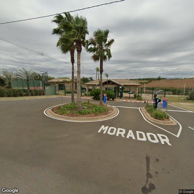 Imagem estática do "Street View" da localização