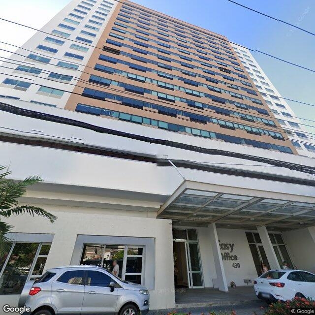 Imagem estática do "Street View" da localização