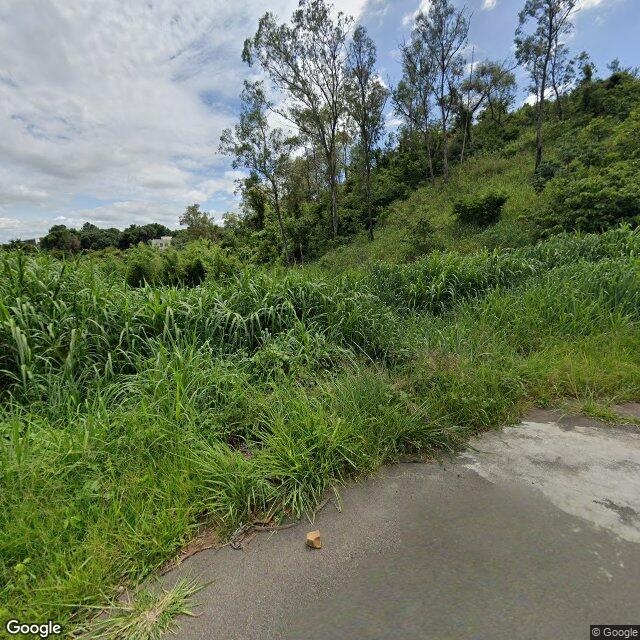 Imagem estática do "Street View" da localização