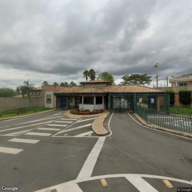 Imagem estática do "Street View" da localização