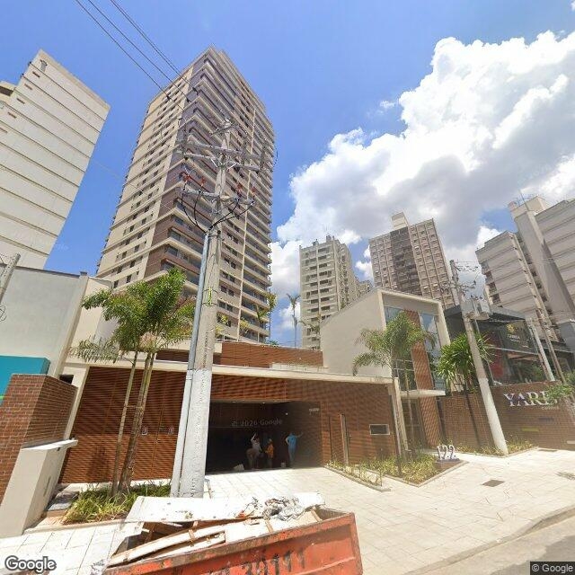 Imagem estática do "Street View" da localização