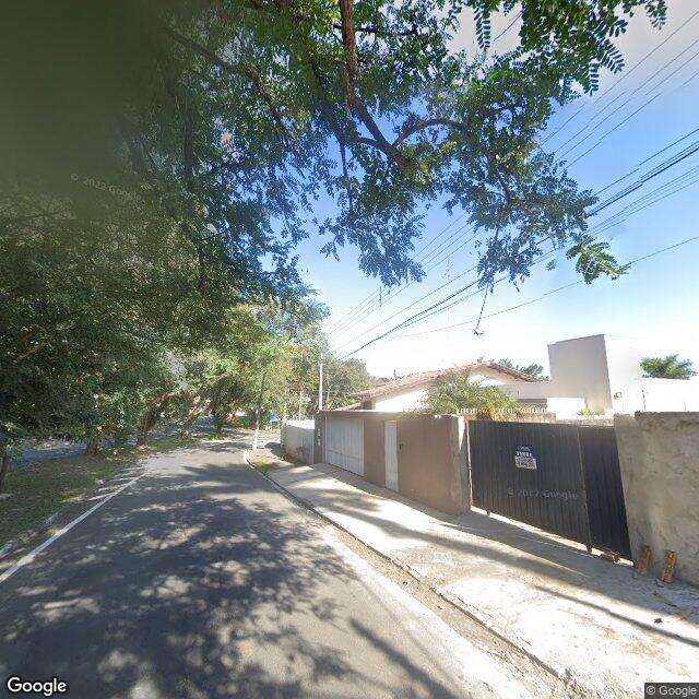 Imagem estática do "Street View" da localização