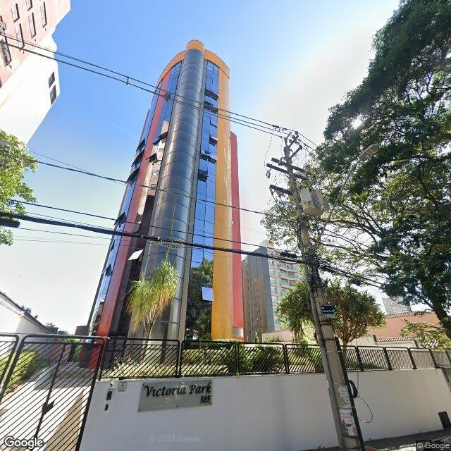 Imagem estática do "Street View" da localização