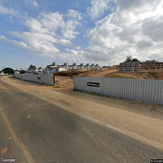 Imagem estática do "Street View" da localização