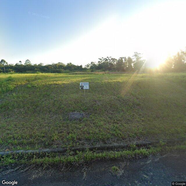 Imagem estática do "Street View" da localização