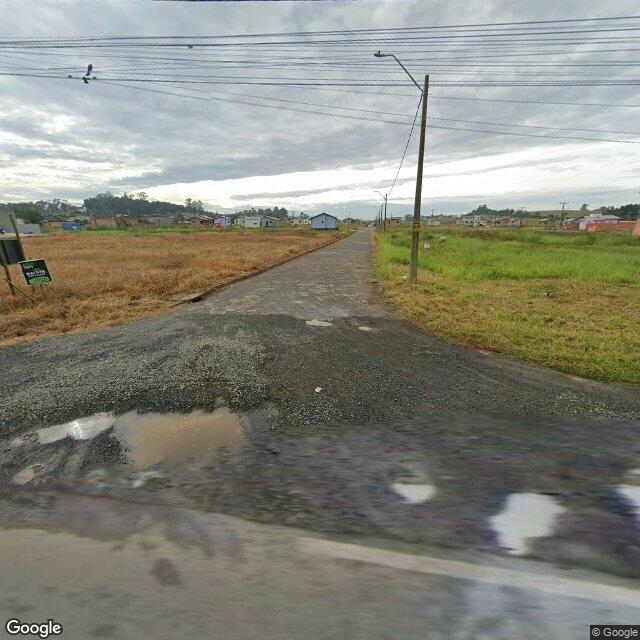 Imagem estática do "Street View" da localização