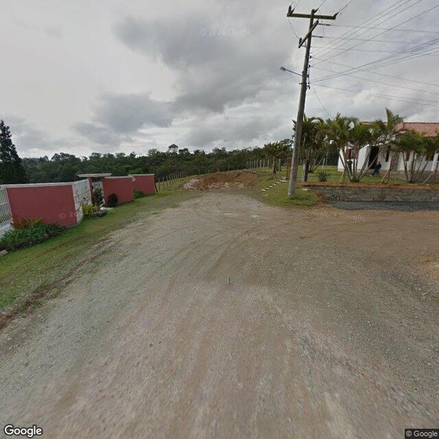 Imagem estática do "Street View" da localização