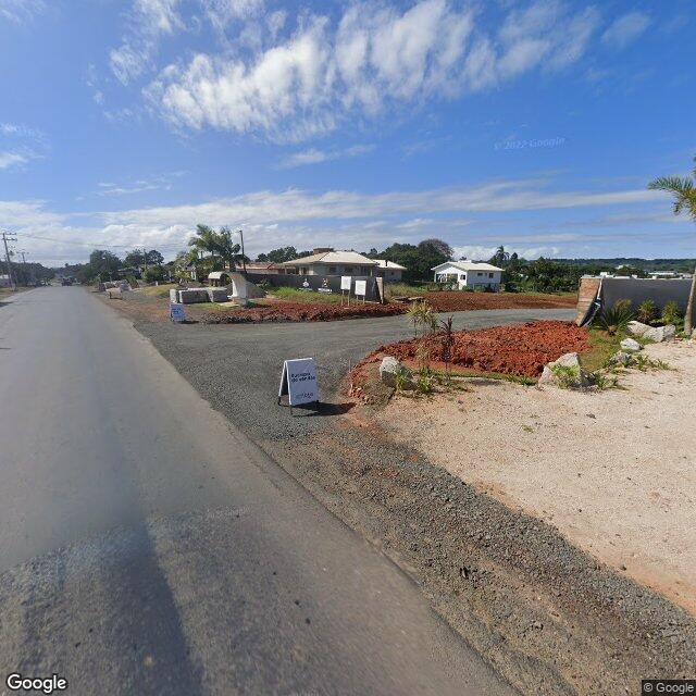 Imagem estática do "Street View" da localização