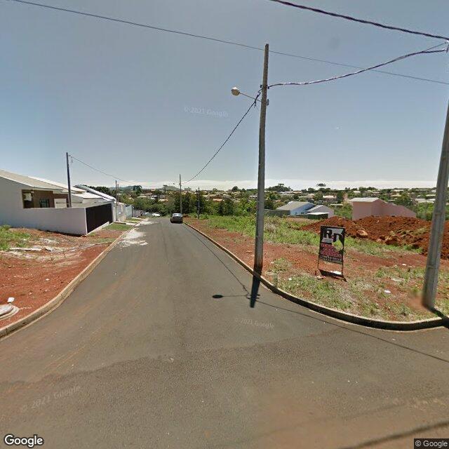 Imagem estática do "Street View" da localização