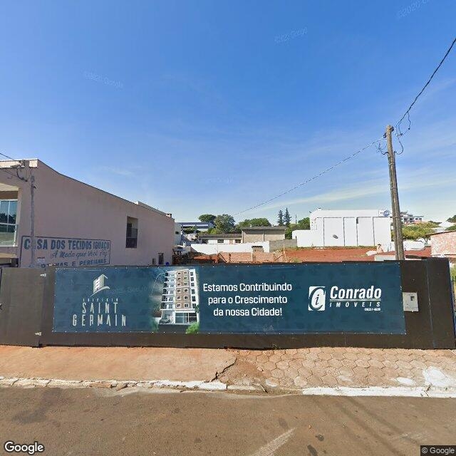 Imagem estática do "Street View" da localização