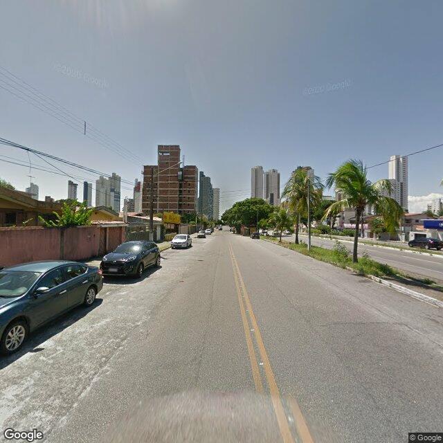 Imagem estática do "Street View" da localização