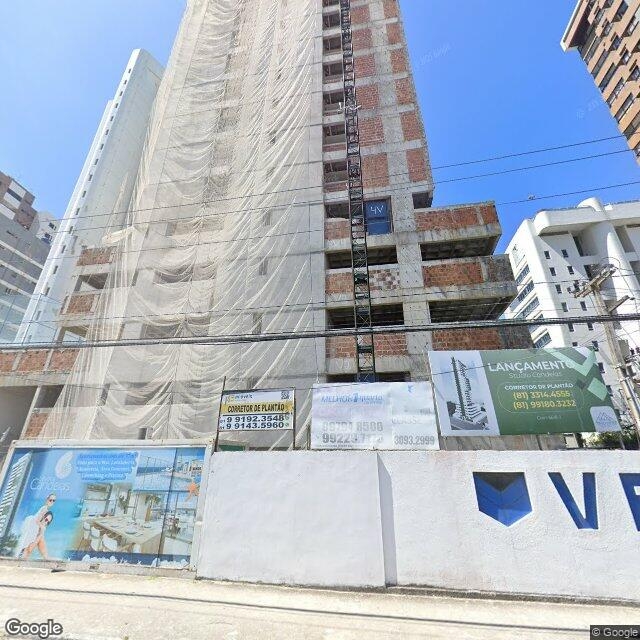 Imagem estática do "Street View" da localização