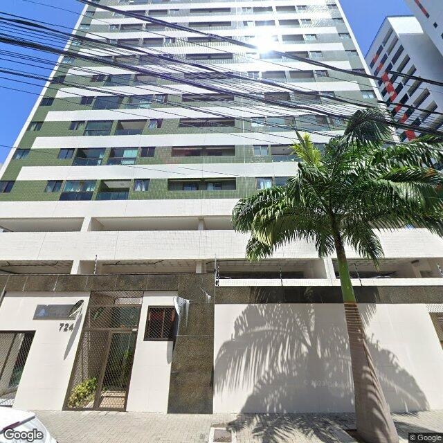 Imagem estática do "Street View" da localização