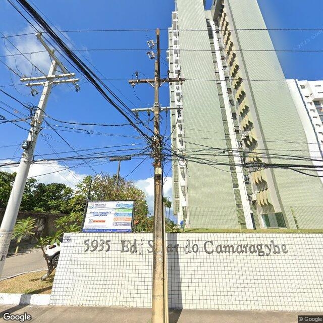 Imagem estática do "Street View" da localização