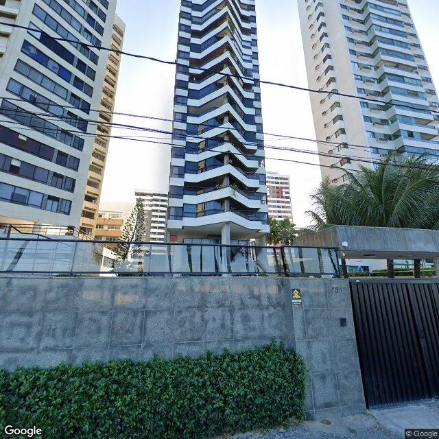 Imagem estática do "Street View" da localização