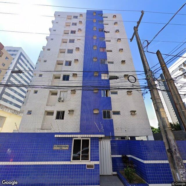 Imagem estática do "Street View" da localização