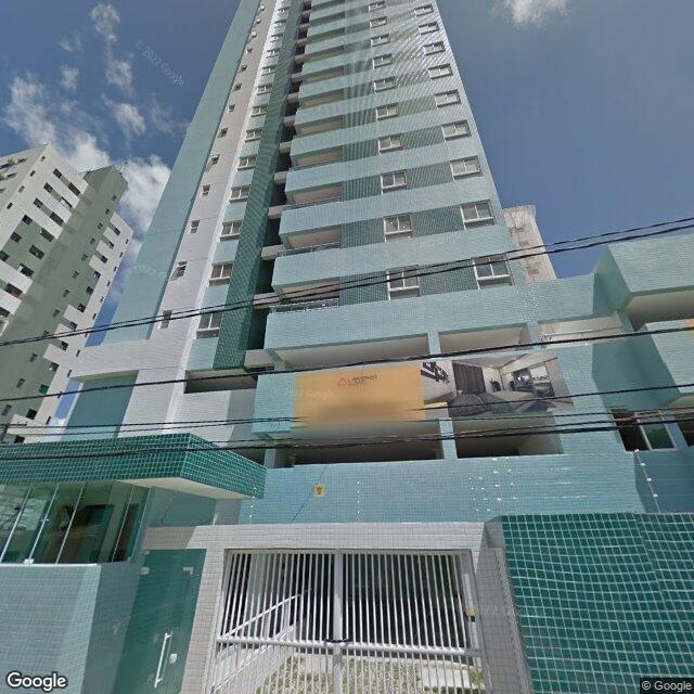 Imagem estática do "Street View" da localização